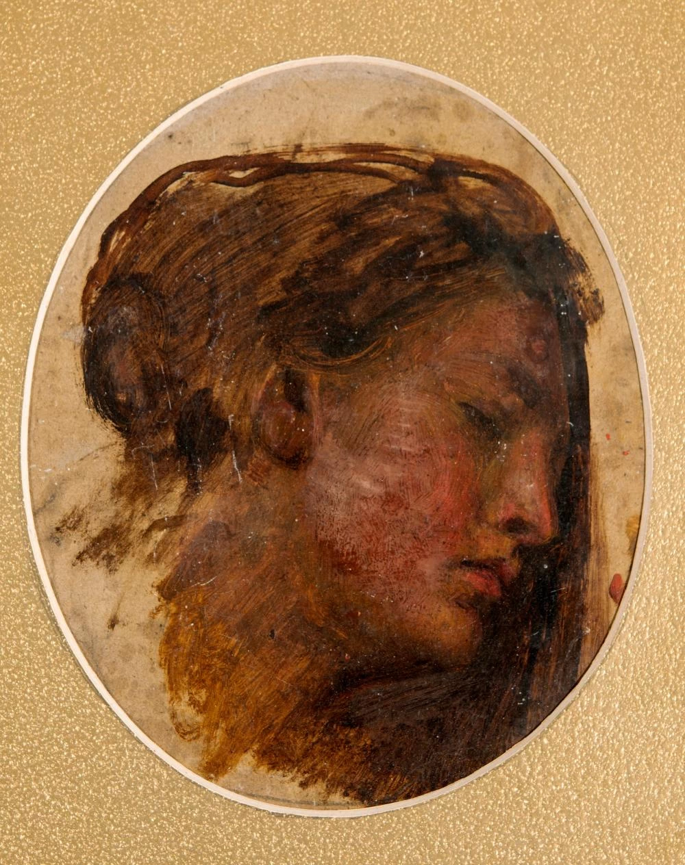 Schizzo di un volto femminile